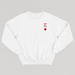 KING OF HEARTS crewneck unisexe - tamelo boutique