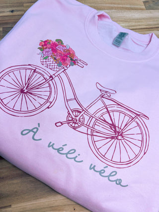 Crewneck VÉLI VÉLO unisexe - tamelo boutique