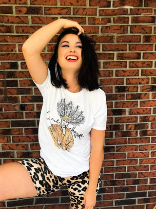 T-shirt « On ne change pas » - blanc - Tamelo boutique