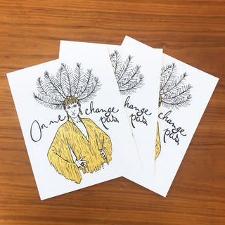 Affiche « On ne change pas » - Tamelo boutique