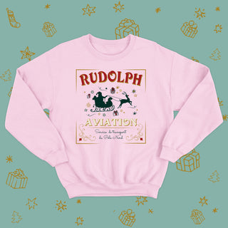 Crewneck RUDOLPH AVIATION unisexe - tamelo boutique