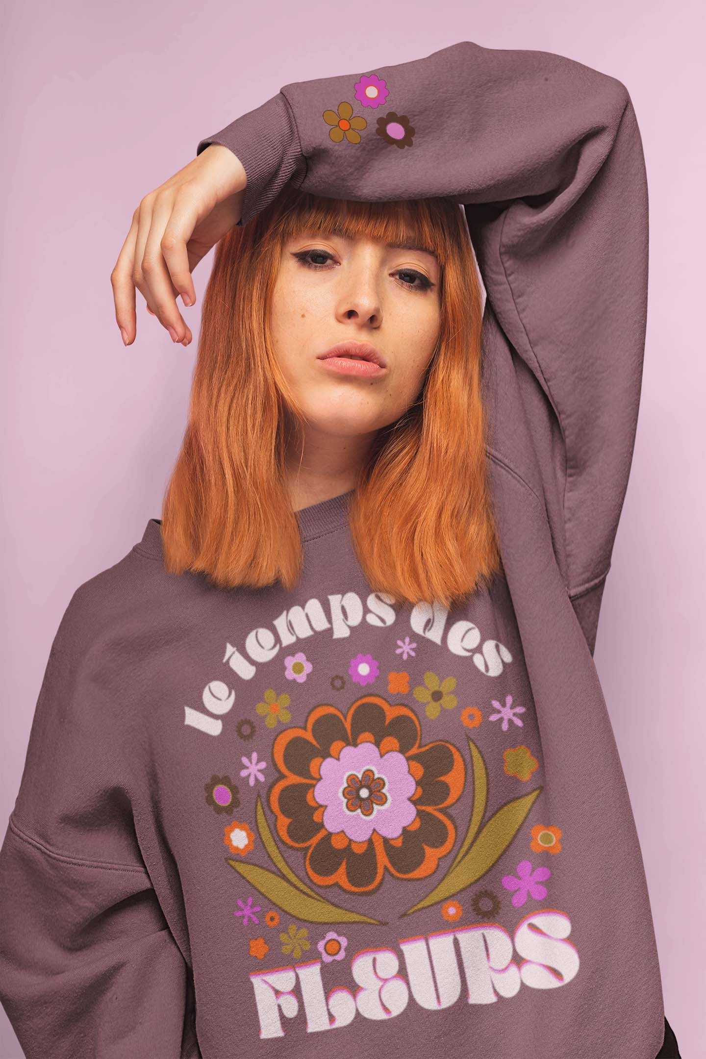 Crewneck LE TEMPS DES FLEURS unisex - tamelo boutique