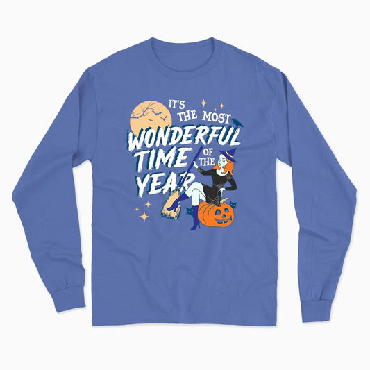 THE MOST WONDERFUL TIME longsleeve vintage unisexe