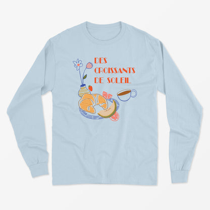 DES CROISSANTS DE SOLEIL longsleeve unisexe