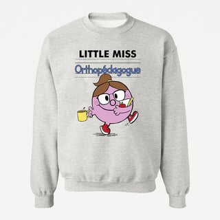 LITTLE MISS ORTHOPÉDAGOGUE crewneck unisexe - tamelo boutique