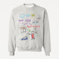 MON PAPA C'EST LE MEILLEUR crewneck unisexe - tamelo boutique