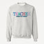 TEACHER (date à personnaliser) crewneck unisexe - tamelo boutique