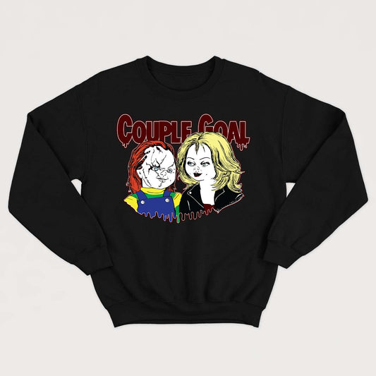 CHUCKY AND TIFFANY - COUPLE GOAL crewneck vintage unisexe - tamelo boutique