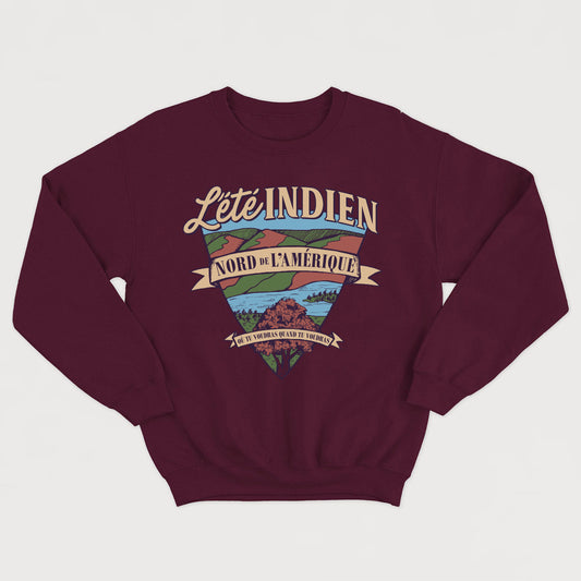 L'ÉTÉ INDIEN (homage to Joe Dassin) crewneck unisex - tamelo boutique