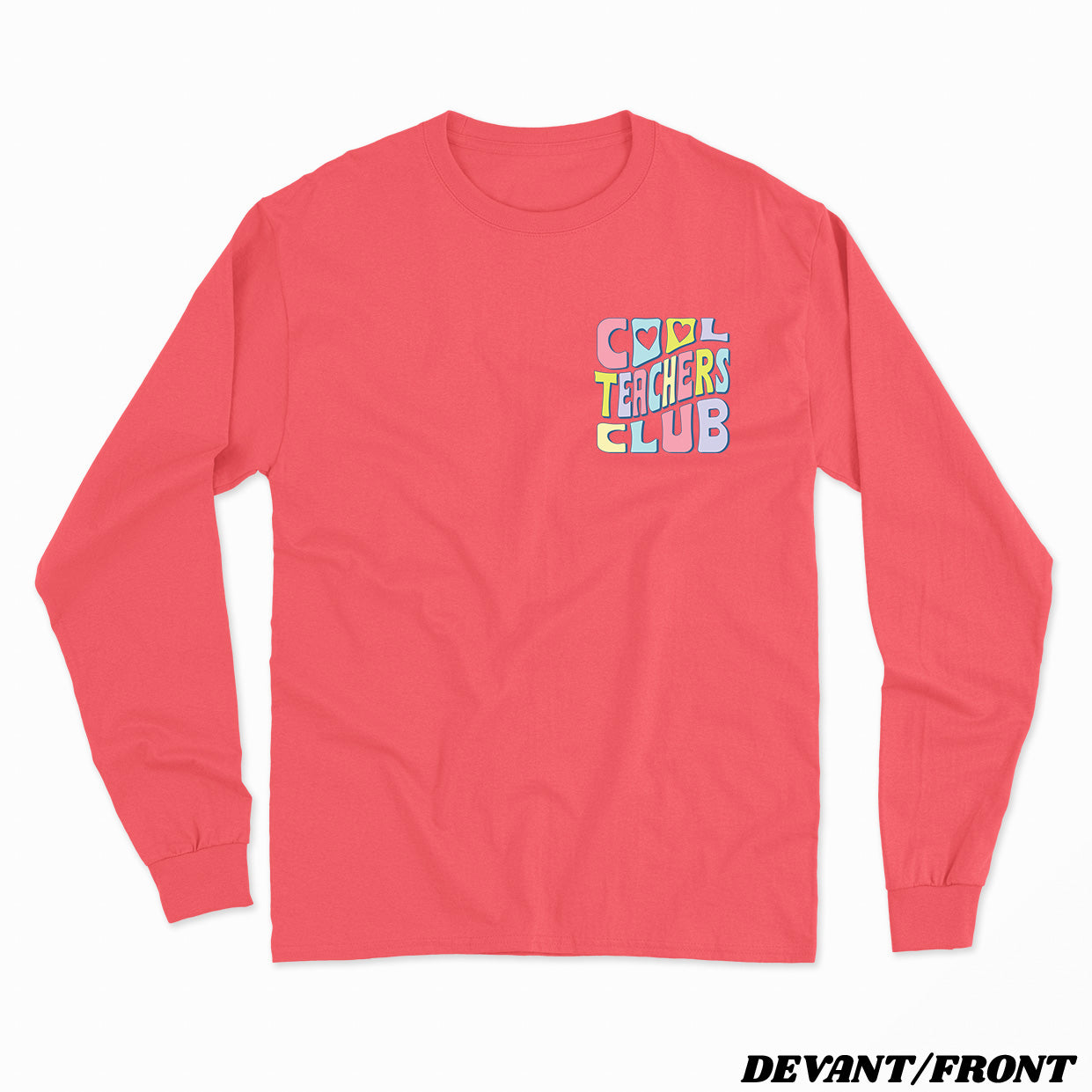 COOL TEACHERS CLUB longsleeve unisexe - tamelo boutique