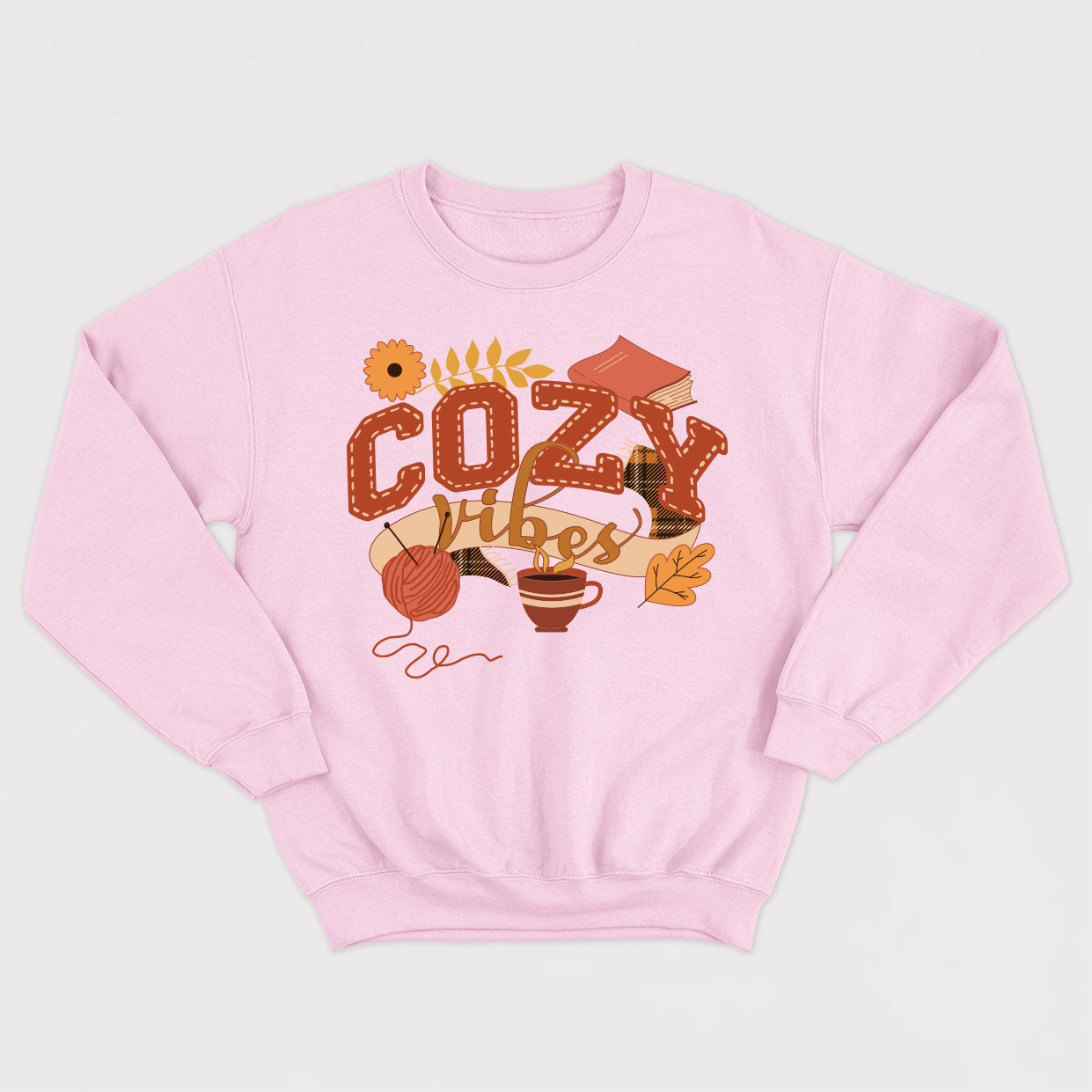 COZY VIBES crewneck unisexe - tamelo boutique