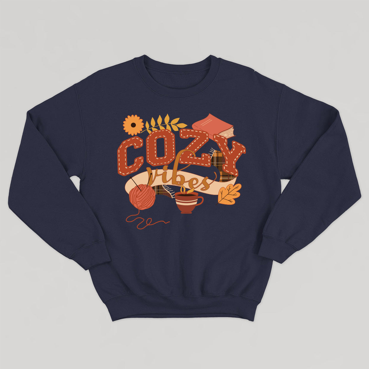 COZY VIBES crewneck unisexe - tamelo boutique