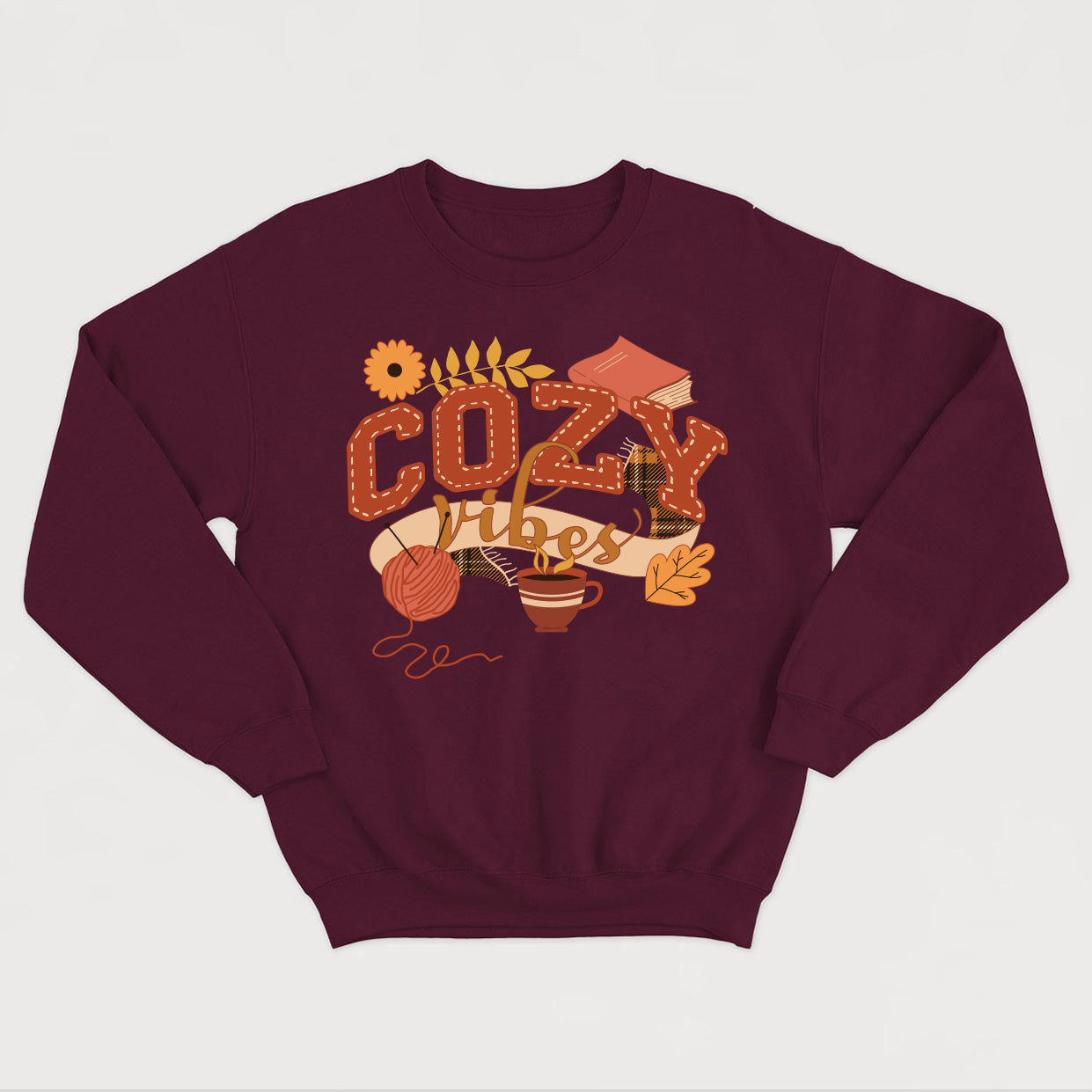 COZY VIBES crewneck unisexe - tamelo boutique