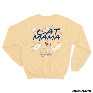 Cat Mama - Crewneck Unisexe