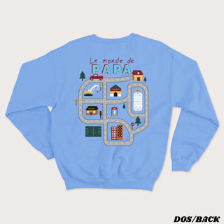 Le monde de papa - Crewneck Unisexe