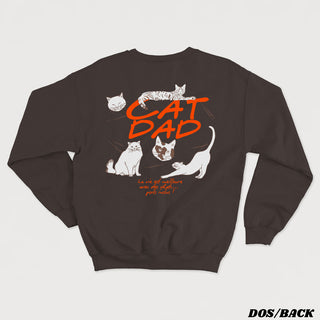 Cat Dad - Crewneck Unisexe