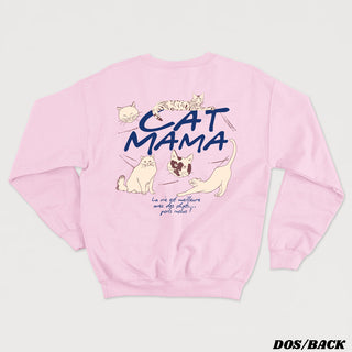 Cat Mama - Crewneck Unisexe