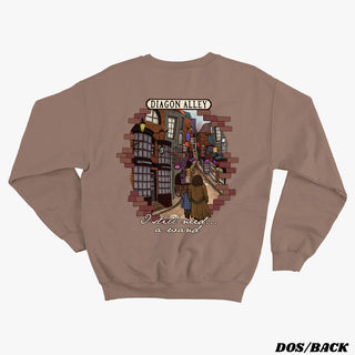 Diagon Alley - crewneck vintage unisexe