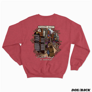 Diagon Alley - crewneck vintage unisexe