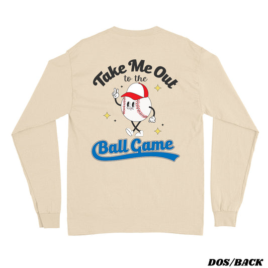 BALL GAME longsleeve unisexe - tamelo boutique