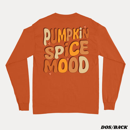 PUMPKIN SPICE MOOD longsleeve unisexe - tamelo boutique