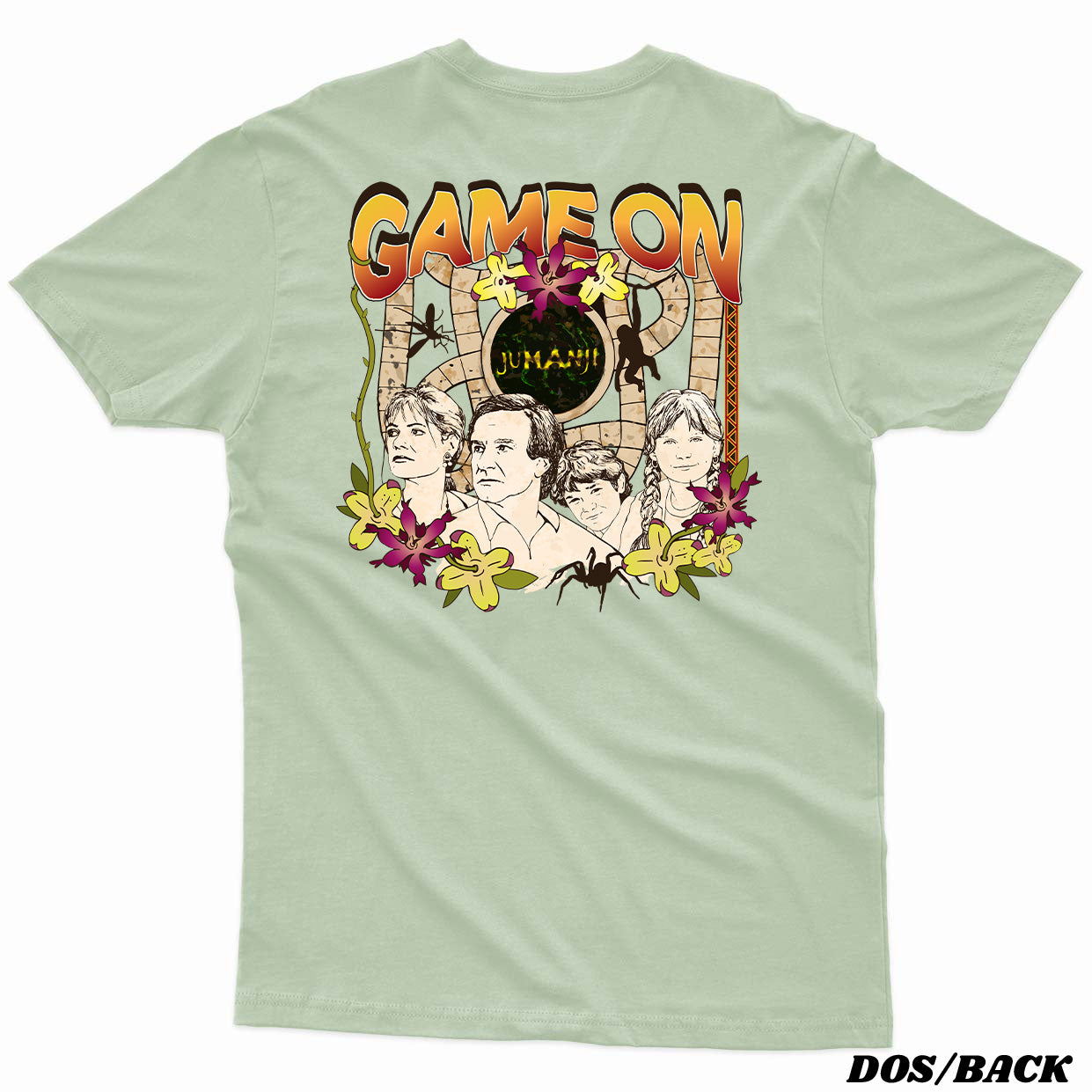 JUMANJI : GAME ON t-shirt vintage unisexe