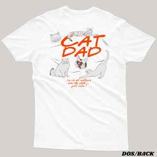 Cat Dad - T-shirt Unisexe