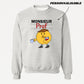 MONSIEUR PROFESSIONNEL DE L'ENSEIGNEMENT crewneck unisexe personnalisable - tamelo boutique