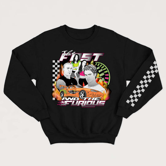 FAST AND FURIOUS crewneck vintage unisexe - tamelo boutique