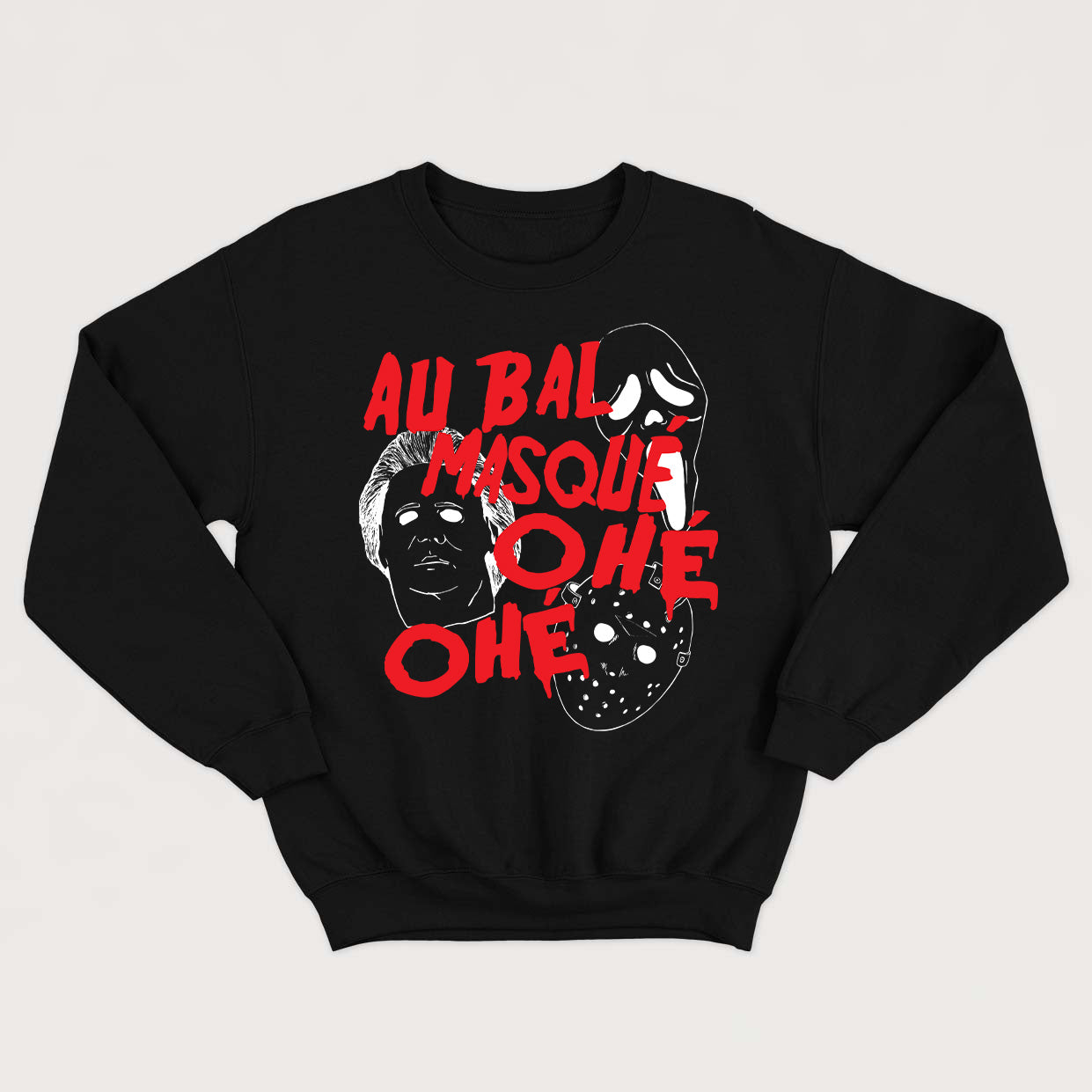 LE BAL MASQUÉ crewneck vintage unisexe - tamelo boutique