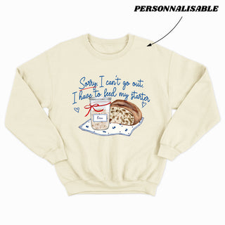 My Sourdough - crewneck vintage unisexe personnalisable