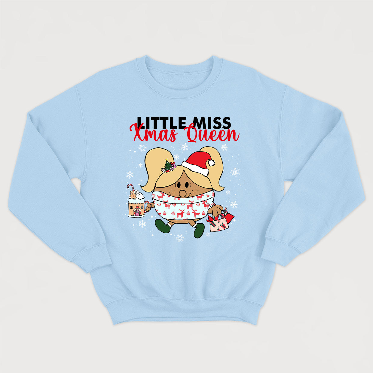 LITTLE MISS XMAS QUEEN crewneck unisexe - tamelo boutique