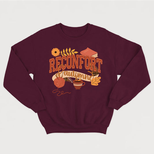 RÉCONFORT D'AUTOMNE crewneck unisexe - tamelo boutique