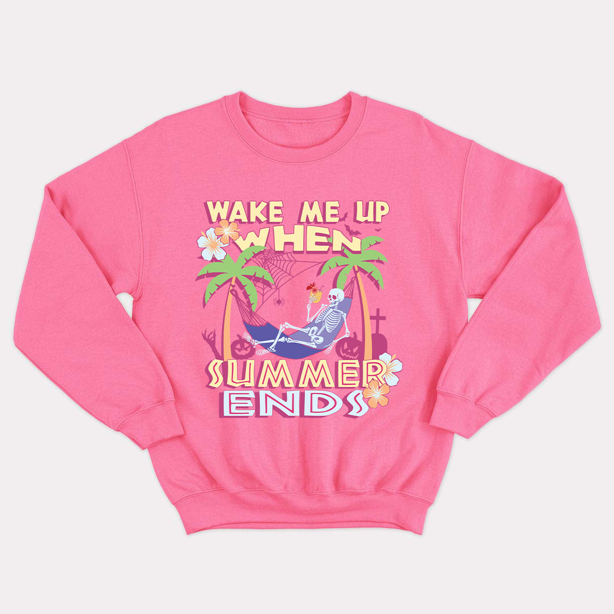 WAKE ME UP WHEN SUMMER ENDS crewneck unisexe