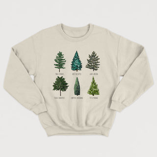 Crewneck LES CONIFÈRES unisexe - tamelo boutique