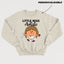 LITTLE MISS ARTISTE crewneck unisexe personnalisable - tamelo boutique