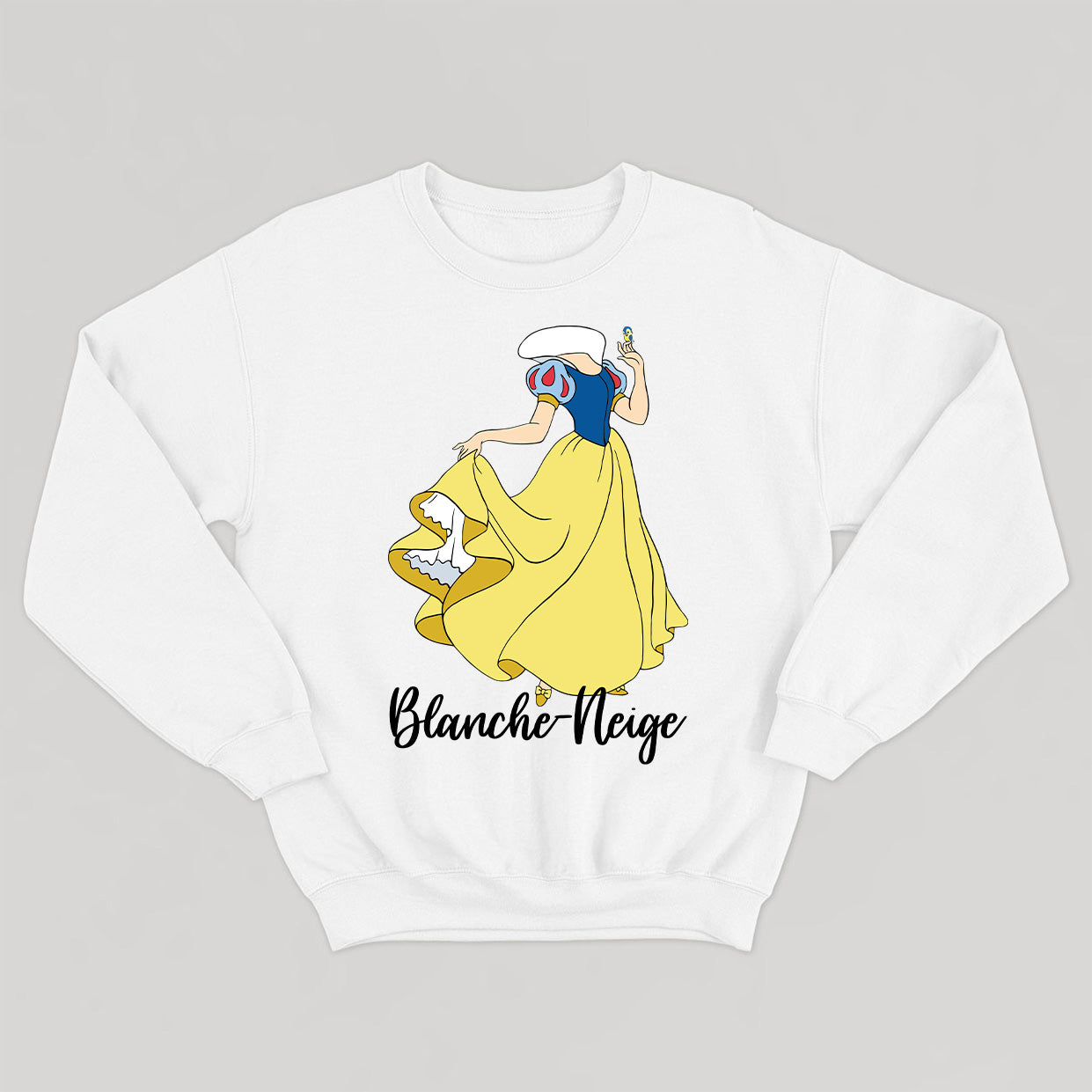 BLANCHE-NEIGE crewneck unisexe - tamelo boutique