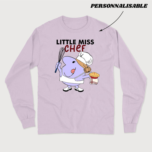 LITTLE MISS *PERSONNEL DE CUISINE* longsleeve unisexe - tamelo boutique