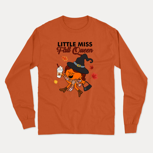 Longsleeve LITTLE MISS FALL QUEEN unisexe - tamelo boutique