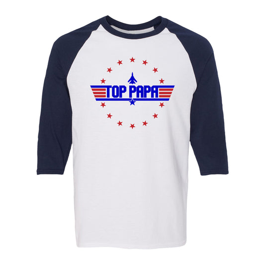 TOP PAPA t-shirt manches trois-quarts - tamelo boutique
