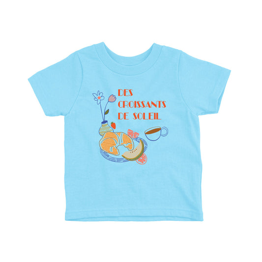 DES CROISSANTS DE SOLEIL t-shirt unisexe ENFANT ET BAMBIN