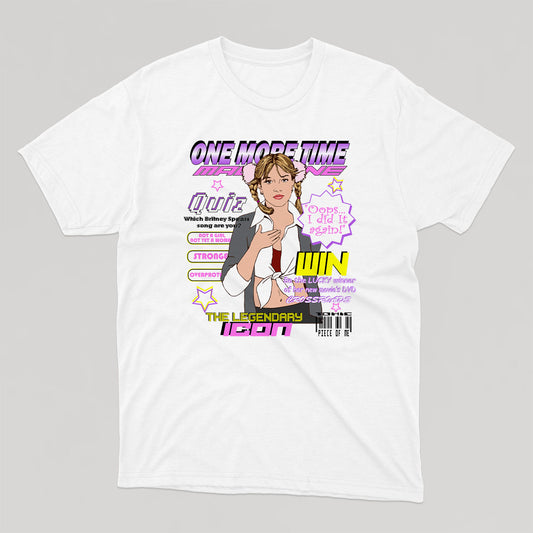 ONE MORE TIME - Britney Spears t-shirt unisexe - tamelo boutique