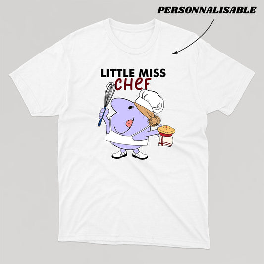 LITTLE MISS *PERSONNEL DE CUISINE* t-shirt unisexe - tamelo boutique