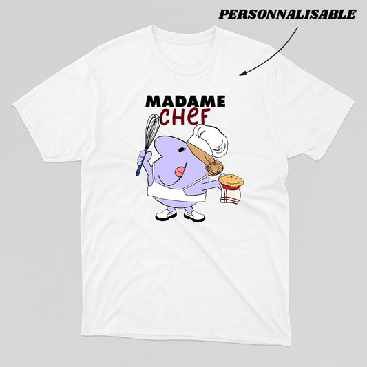 MADAME *PERSONNEL DE CUISINE* t-shirt unisexe - tamelo boutique