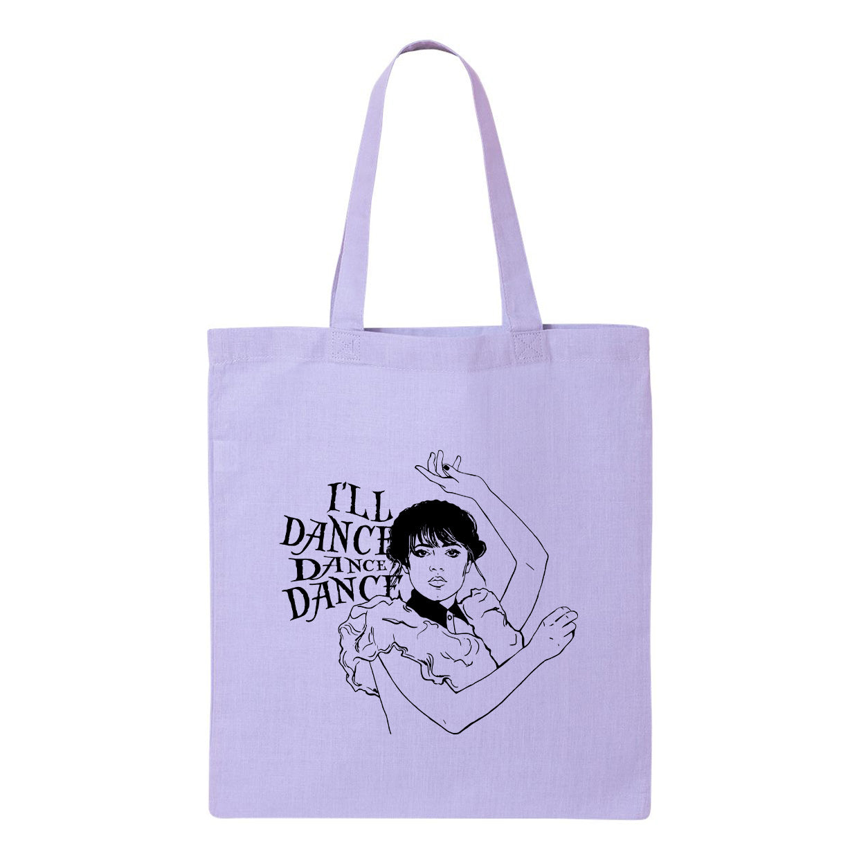 Tote bag WEDNESDAY ADDAMS I'LL DANCE DANCE