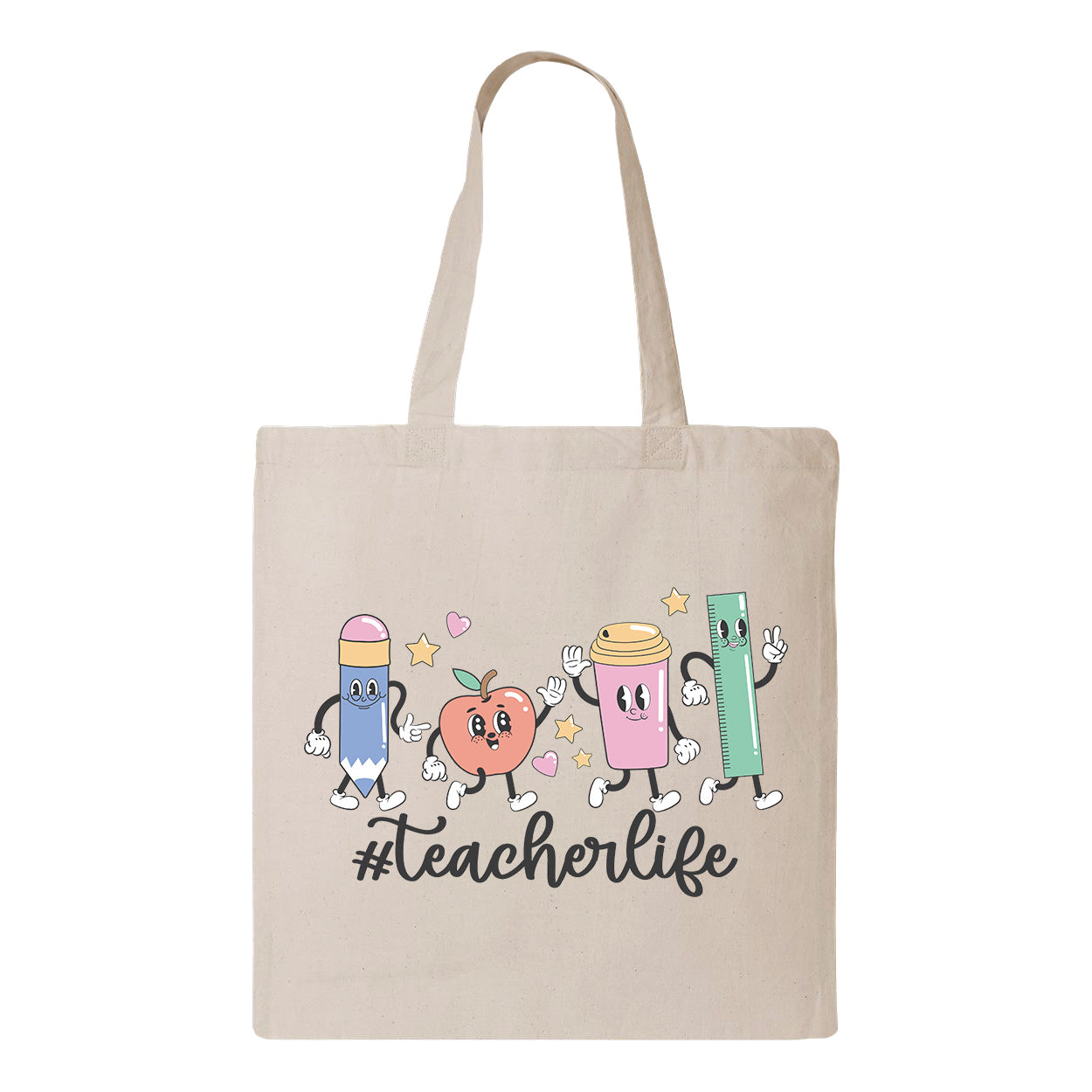 Tote bag TEACHER LIFE - tamelo boutique