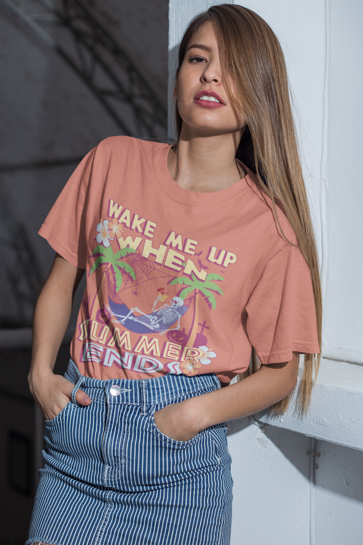 WAKE ME UP WHEN SUMMER ENDS t-shirt coupe boyfriend