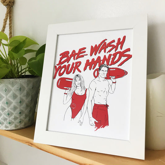 BAE WASH YOUR HANDS" poster - Tamelo boutique