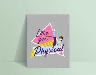 Affiche PHYSICAL - tamelo boutique