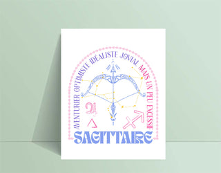 Affiche SAGITTAIRE - tamelo boutique